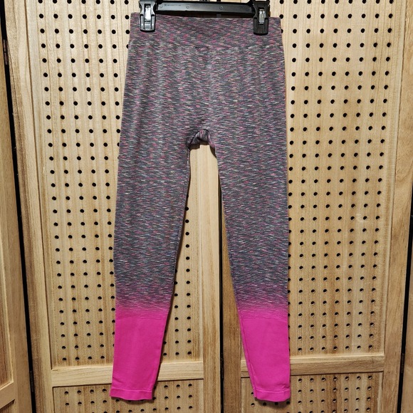 SO Other - Girls SO Grey And Pink Full‎ Length Leggings Size Medium Perfectly Soft
